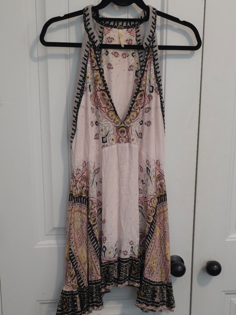 Free People Steal the Sun Woven Printed Mini Dress - Woman's Size M